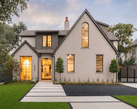 how to modernize a tudor style home|modern tudor house exterior.